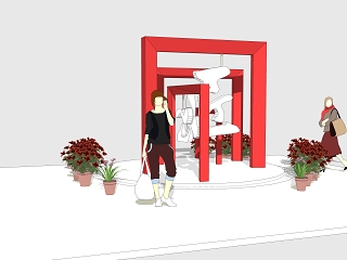 雕塑小品
