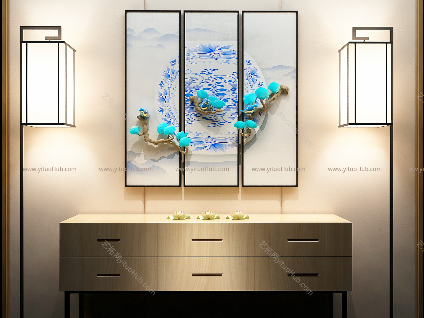 新中式装饰画
