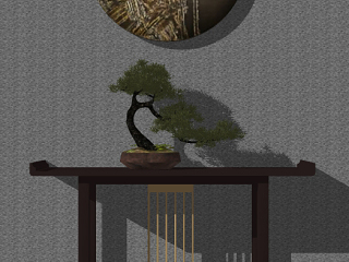 新中式玄关,