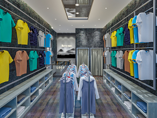 现代服装店