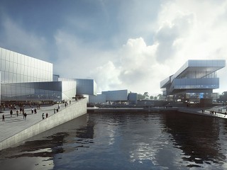 深圳鹭湖竞赛建筑效果图