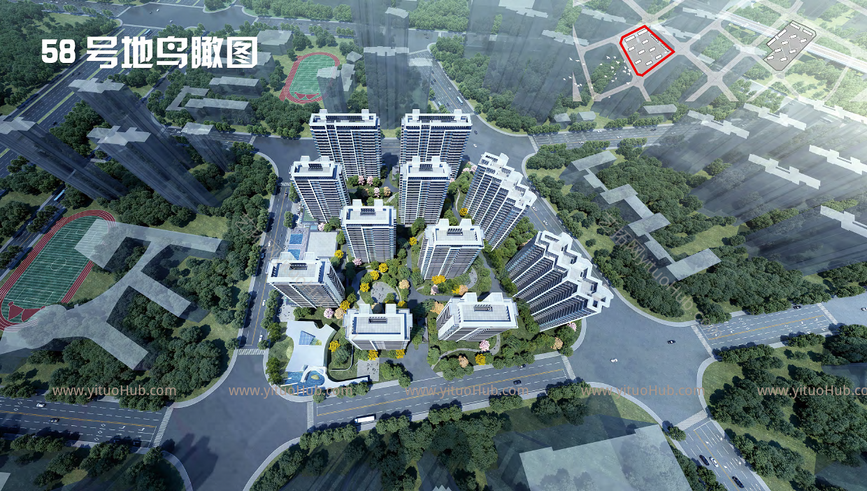 郑州二七区57号、58号地块项目概念规划设计方案