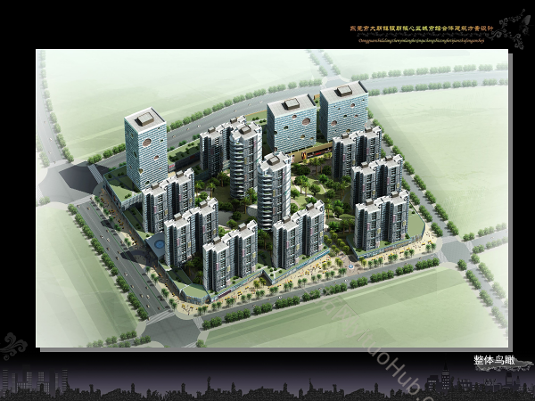 东莞·大朗镇银朗核心区家乐福城市综合体建筑方案设计