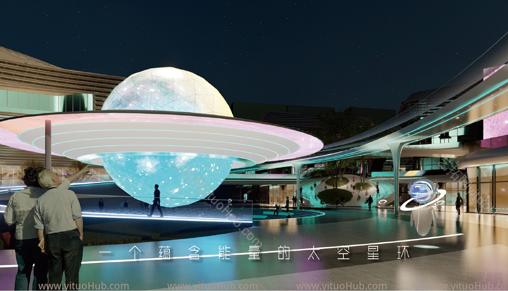 西安航天基地星璇广场景观方案设计