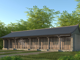 传统中式古建商业办公楼