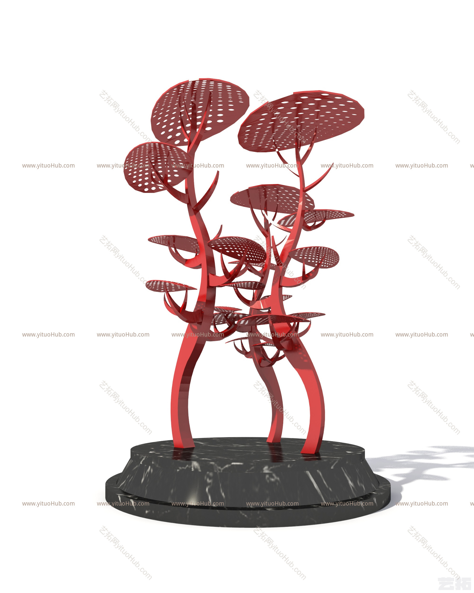 现代城市雕塑小品