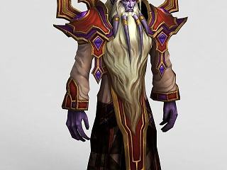 现代魔兽世界人物角色模型