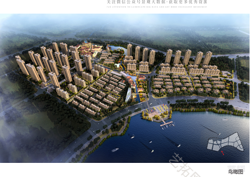 福清东部新城核心区内446亩地块总体规划设计