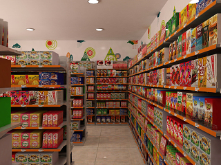 现代超市 便利店