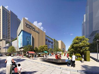 商业综合体建筑效果图