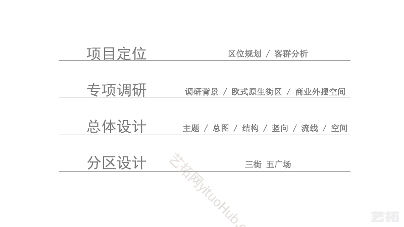 天使小镇商业景观方案设计