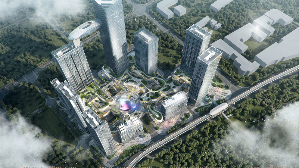 深圳·坪山正奇未来城景观概念设计文本