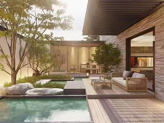 现代风格庭院设计合集