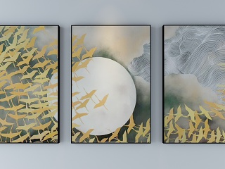现代装饰挂画