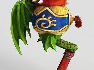 现代龙之谷游戏武器模型