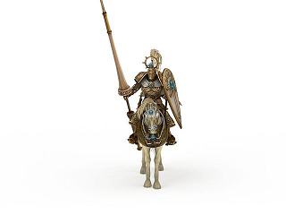 现代英雄无敌6战士角色模型