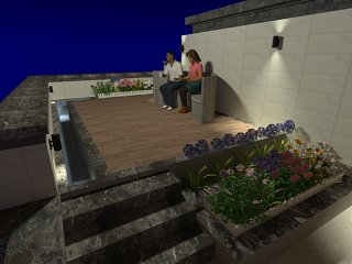 楼顶花园