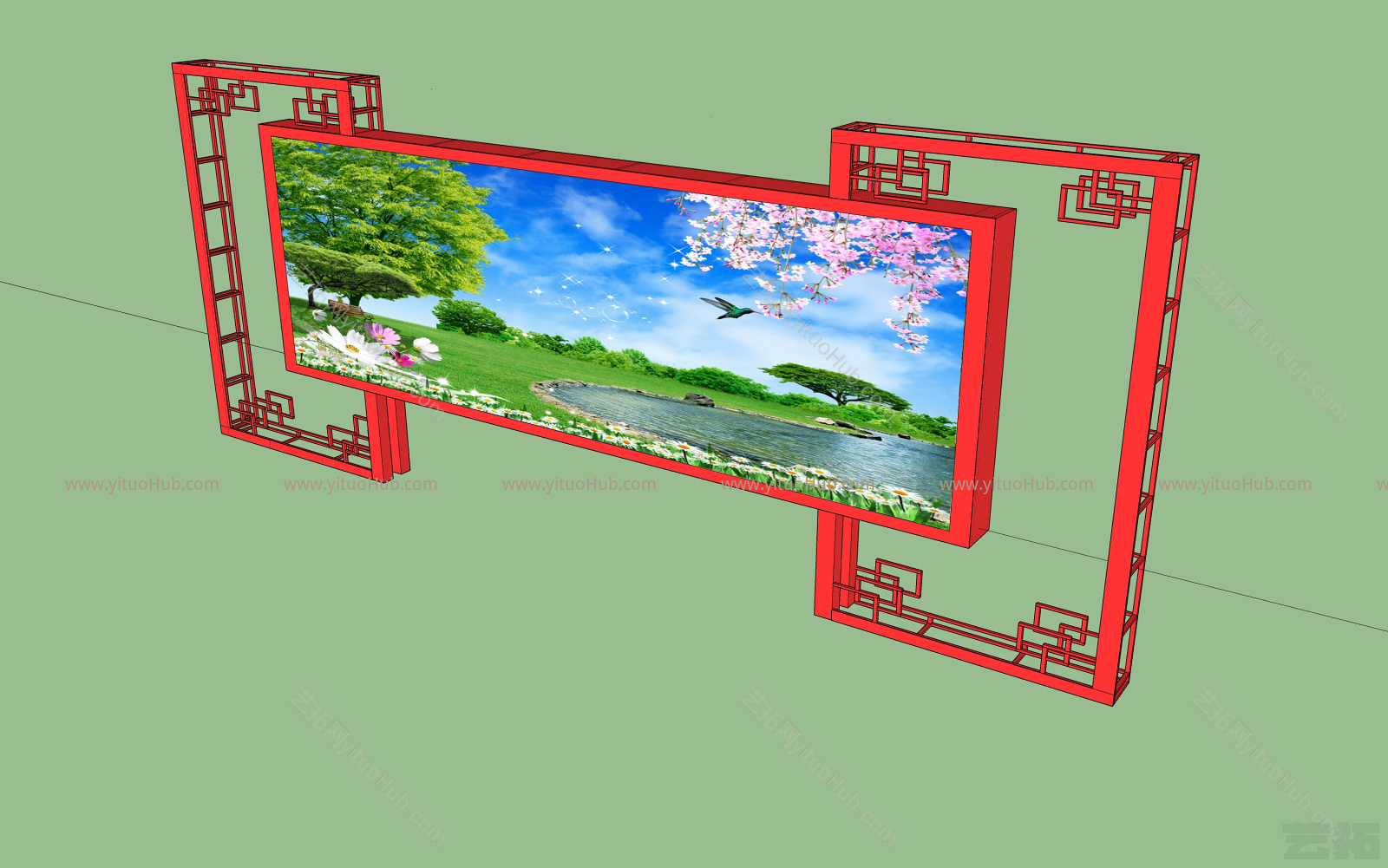 中式ed显示屏