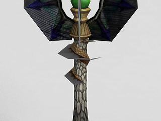 现代龙之谷游戏武器模型