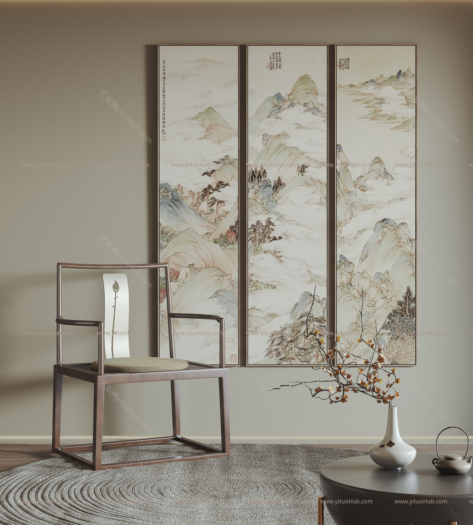 新中式装饰画