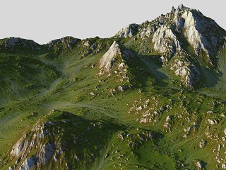 现代草山山脉
