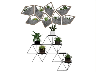 绿植架绿植墙