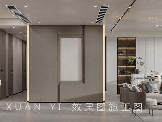 现代简约客餐厅设计                     