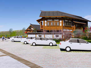 中式民宿建筑