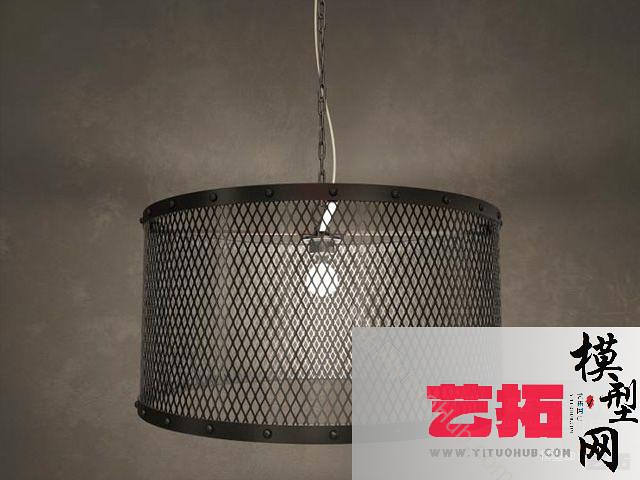 现代工业吊灯