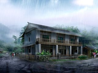 美丽乡村效果图