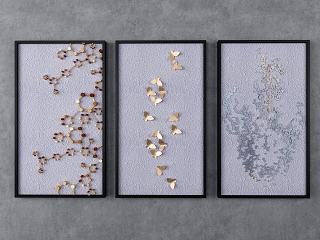现代挂件装饰画模型