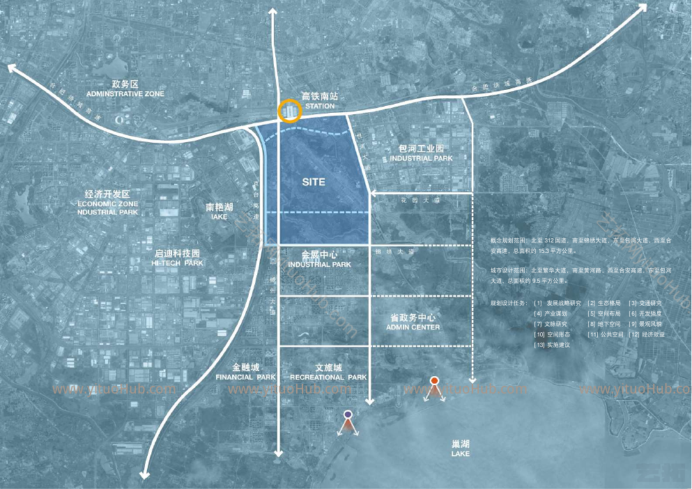 合肥骆岗机场片区概念规划及城市设计