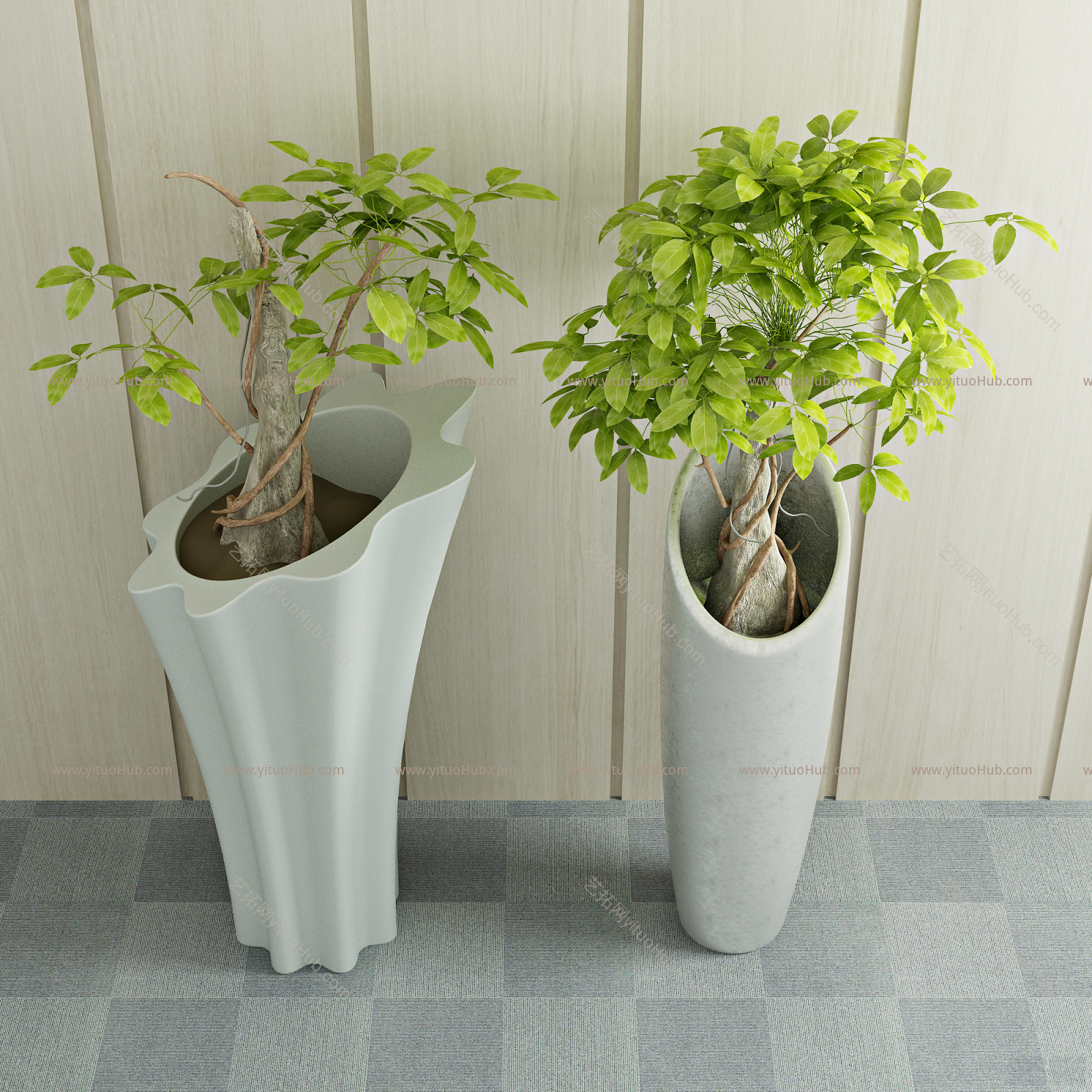 现代绿植盆栽
