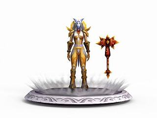 wow魔兽世界角色模型
