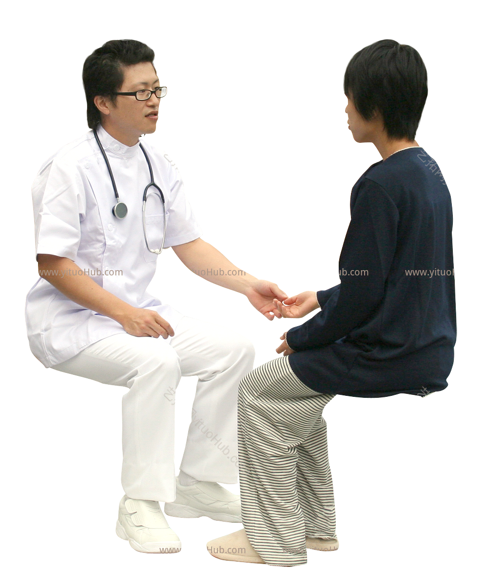 后疫情时代医疗人员人物素材