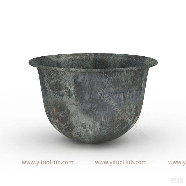 现代大型铁缸模型