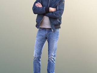 现代休闲人物模型
