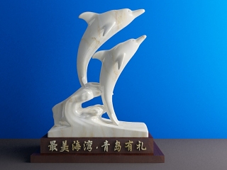 青岛旅游商品设计玉海豚