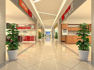 橱柜 展厅 建材城 建材市场