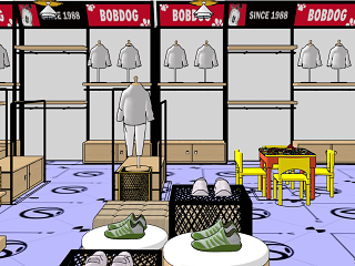 现代儿童装服装店