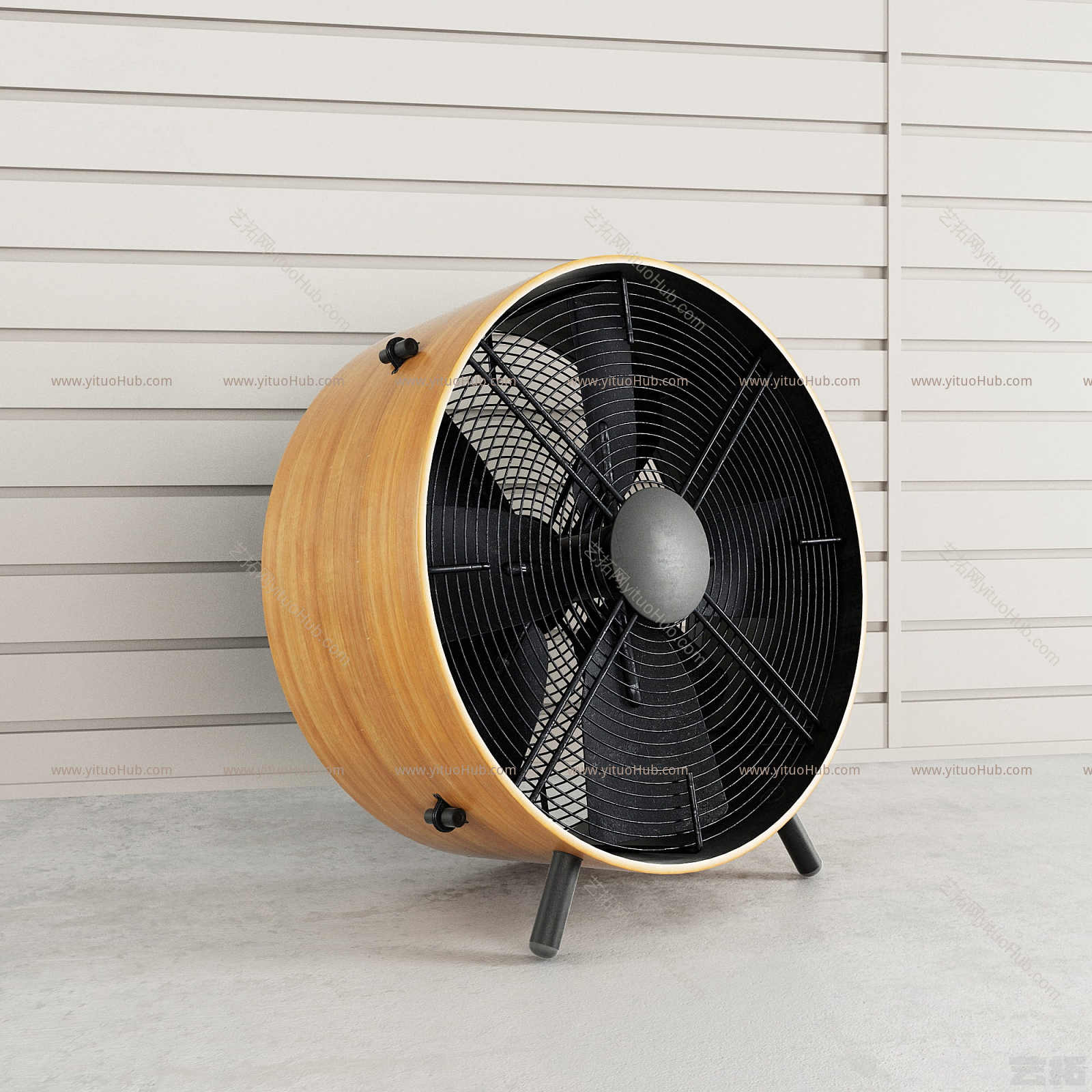 现代铁皮工具箱 排风扇 风机