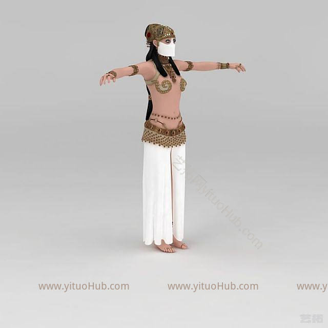阿拉伯性感女人模型