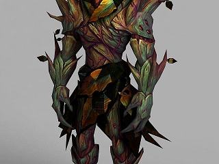 现代魔兽世界人形树模型