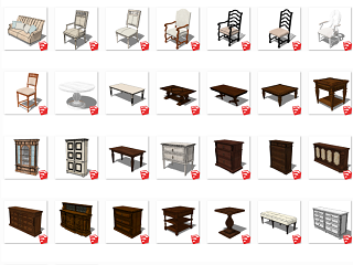 美克美家一号系列家具