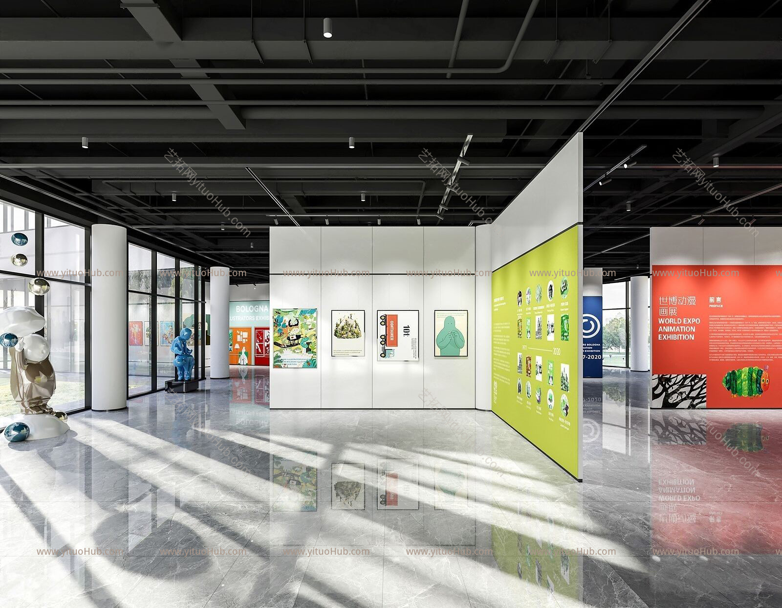 现代展厅