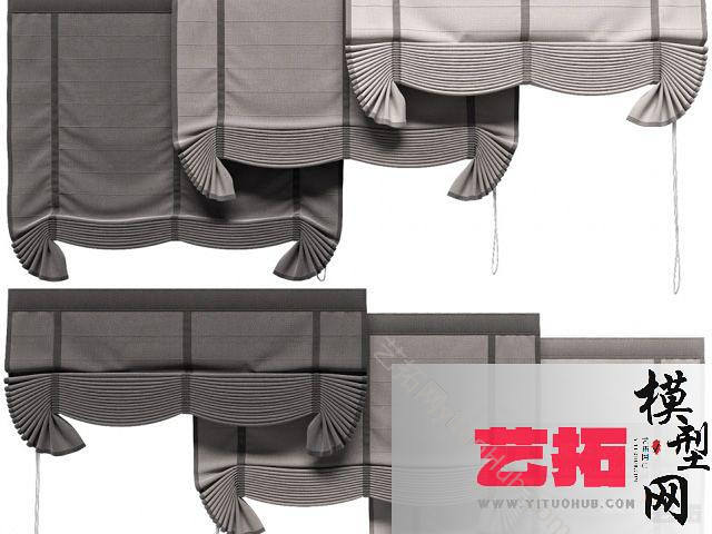 现代拉帘