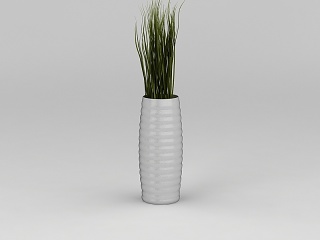 室内绿植盆景模型