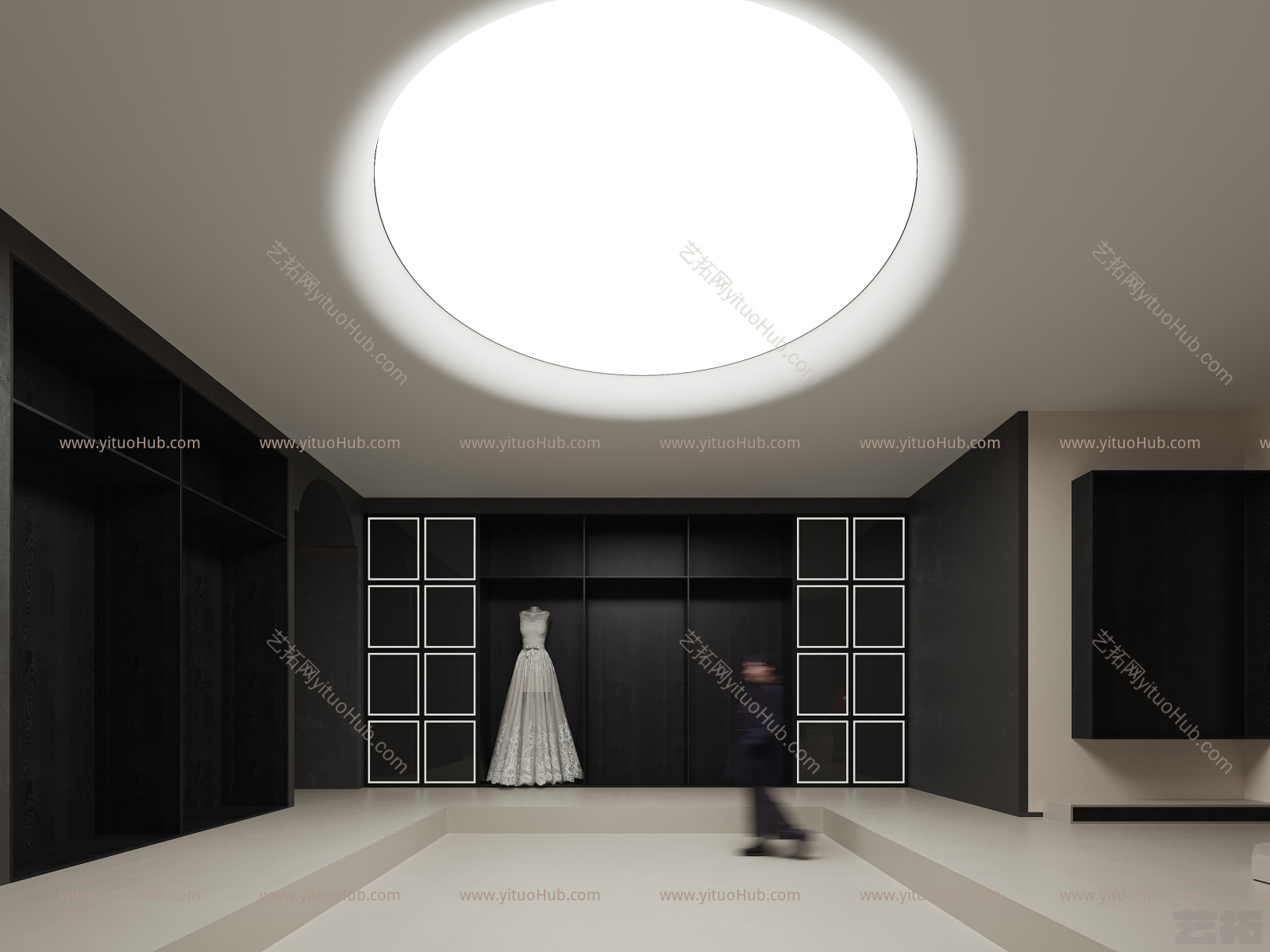 现代婚纱店设计 