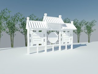 广告牌 新中式