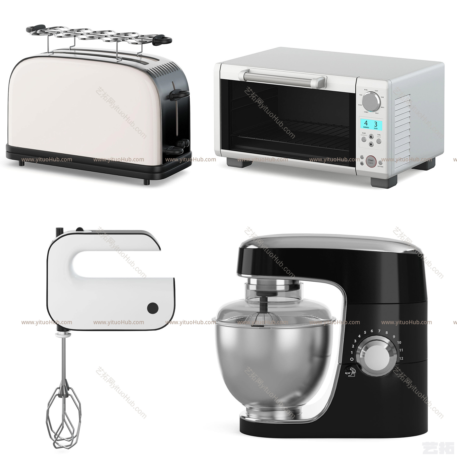 现代厨具 打蛋器 微波炉